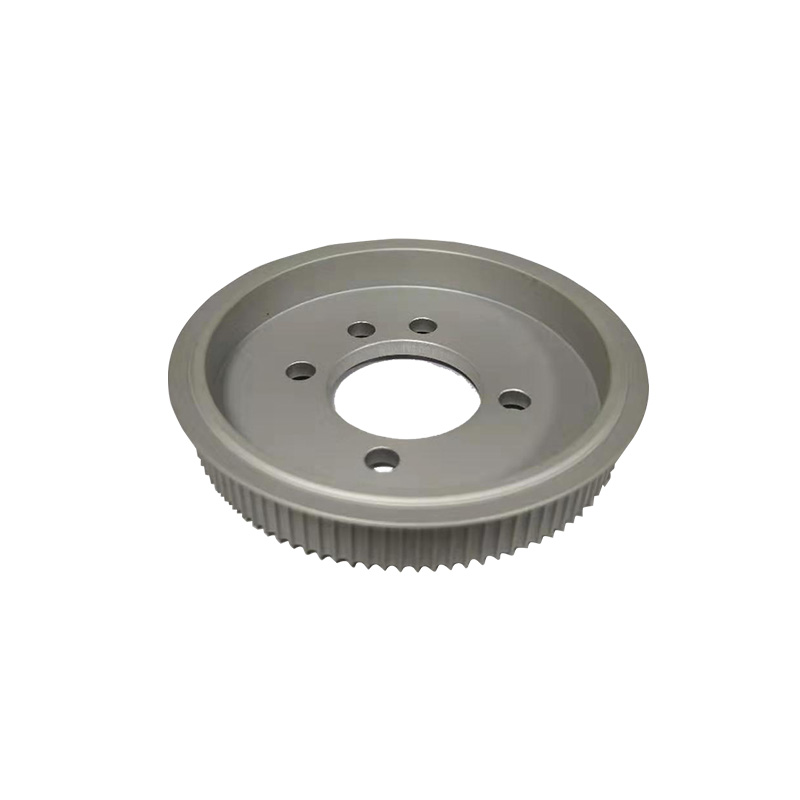 定製多規格45鋼鋁合金同步輪 雙檔邊主動同步輪 錐套同步輪