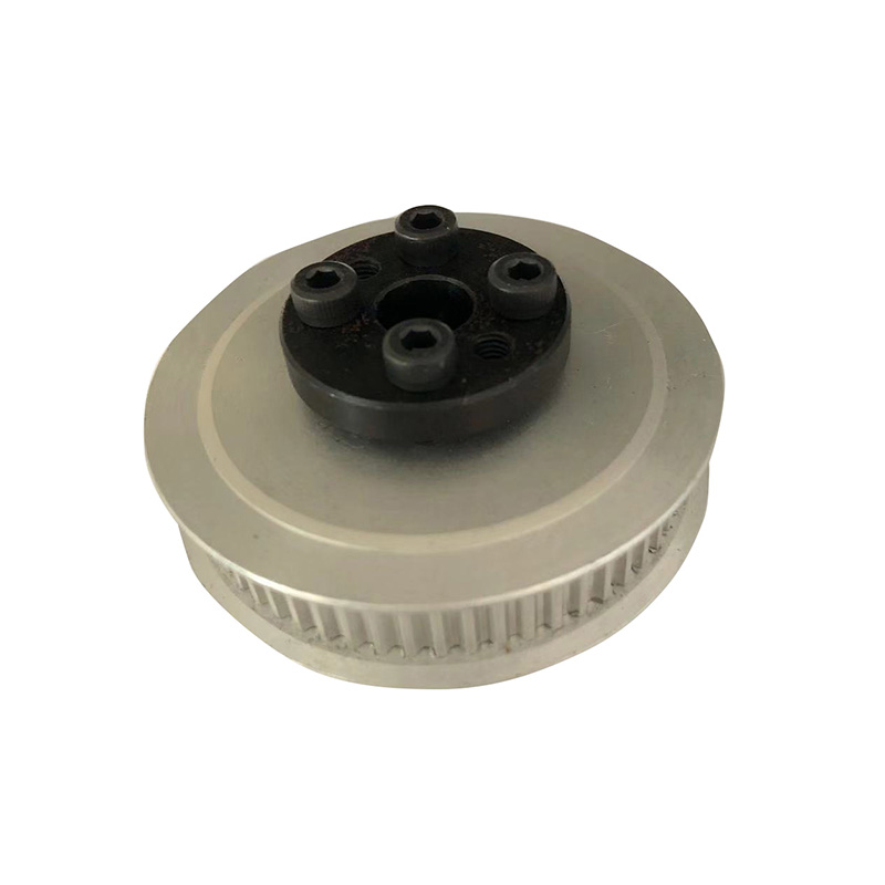 國標同步金屬輪加工中心訂製鋁鐵質錐套同步帶輪定做廠家直銷